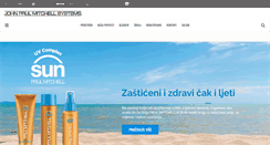 Desktop Screenshot of paulmitchell.hr